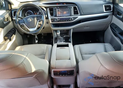 2018 Toyota Highlander Se из США, поврежденный, VIN 5TDJZRFH8JS528962